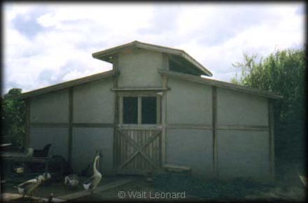 the barn