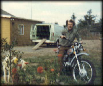 Walt on dirt bike